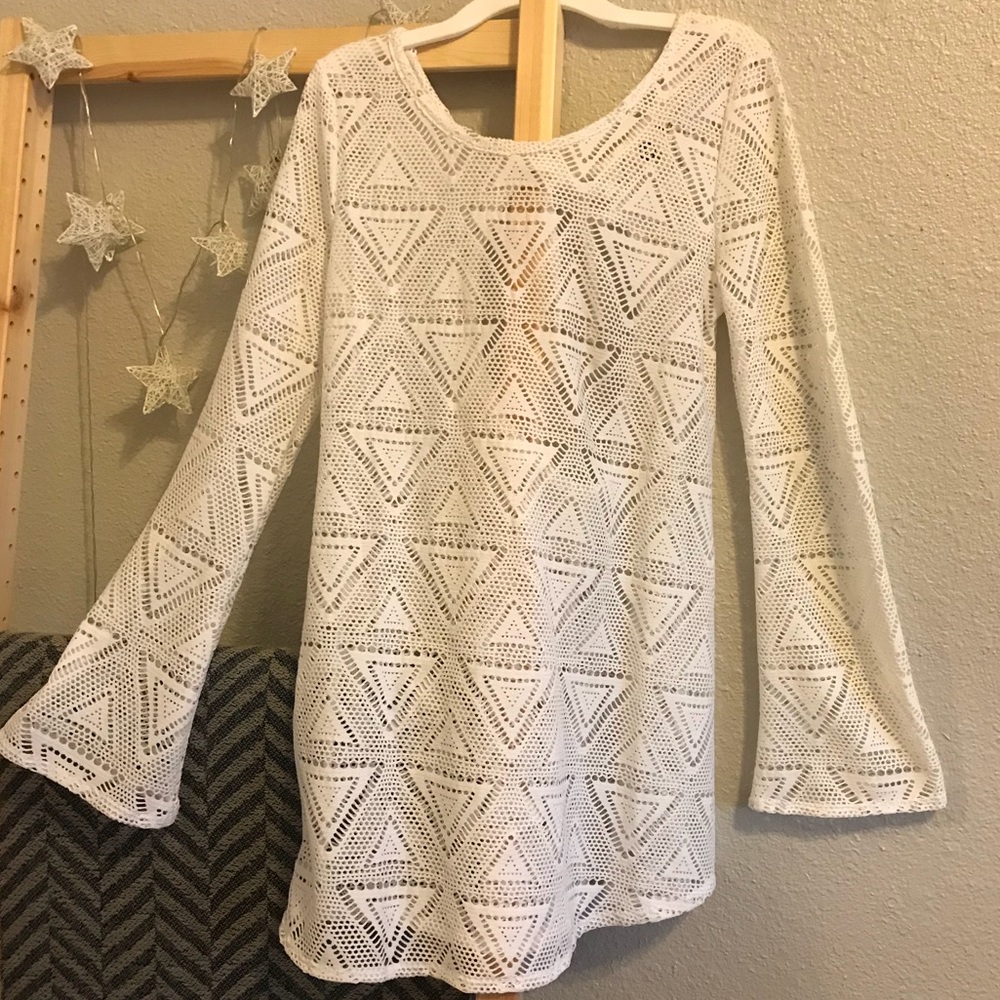 White Beach Cover-up